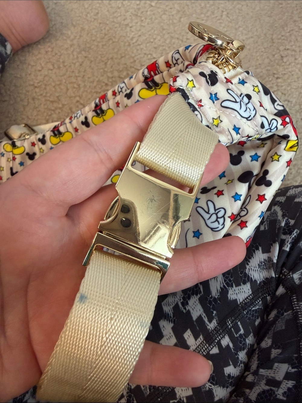 Stoney Clover Lane Mickey Fanny pack- Tori - Picture 5 of 5